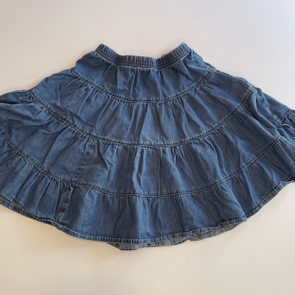 Mini Mouse Red T-Shirt & Hanna Andersson Denim Skirt Bundle Girls Size M - Picture 5 of 8